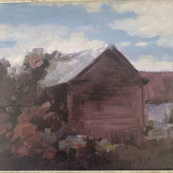 Studio McGee House Amidst The Trees Framed Canvas 16" x 10" - Picture 10 of 13